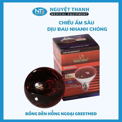 Bóng đèn hồng ngoại Greetmed