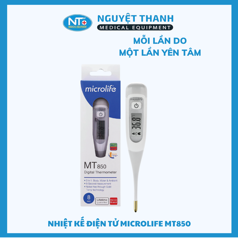 Nhiệt Kế Điện Tử Microlife MT850