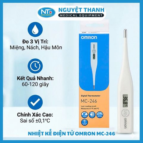 Nhiệt Kế Điện Tử Omron MC-246
