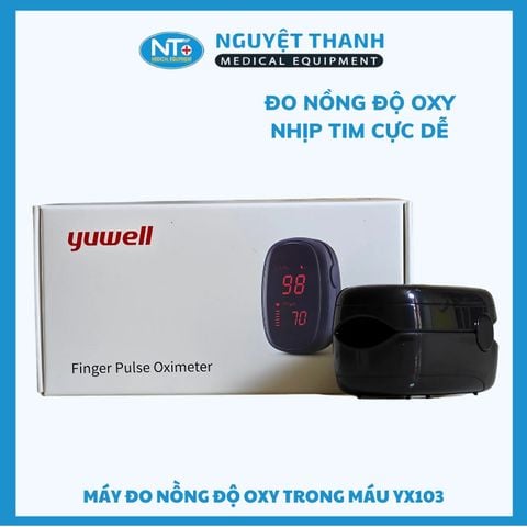 Máy Đo Nồng Độ Oxy Trong Máu SpO2 Yuwell YX103
