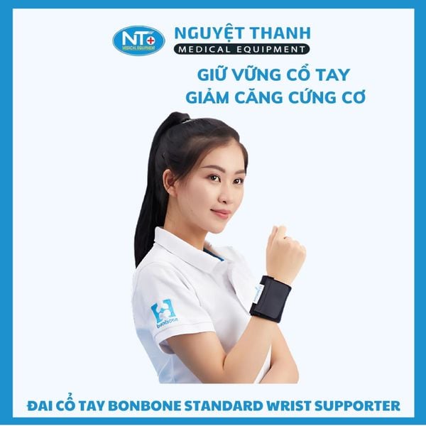 Đai cổ tay Bonbone Wrist Support Free