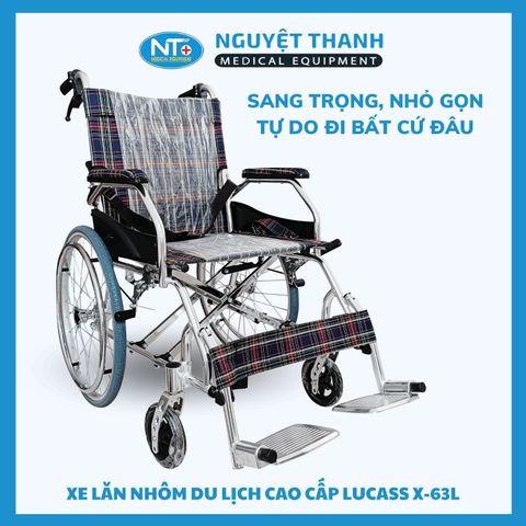 Xe Lăn Du Lịch Lucass X-63L Caro