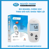 Máy Đo Đường Huyết Safe-Accu Chính Xác, Đo Nhanh 10s