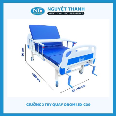 Giường 2 tay quay Oromi JD-C09