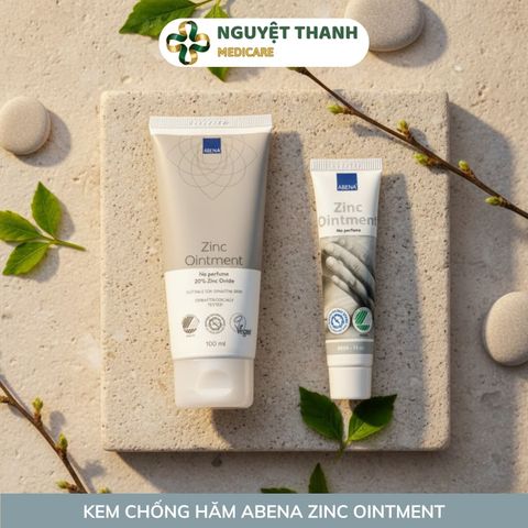 Kem Trị Hăm Abena Zinc Ointment Đan Mạch Chính Hãng 15ml Và 100ml