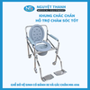 Ghế Bô Vệ Sinh Có Bánh Xe, Có Gác Chân One-X MK 698
