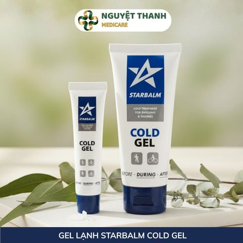 Gel Lạnh STARBALM Cold Gel Giảm Sưng Tấy, Tan Bầm Tím Chính Hãng