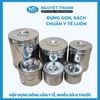 Hộp Đựng Bông Gòn Inox