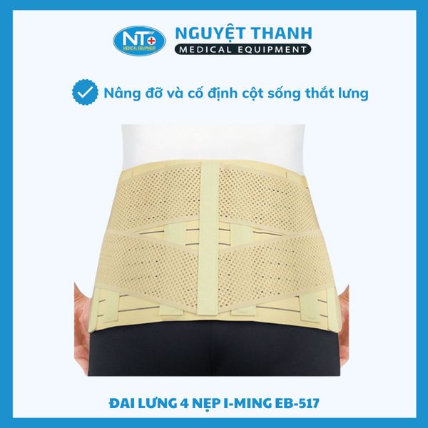 Đai Lưng 4 Nẹp I-M EB-517