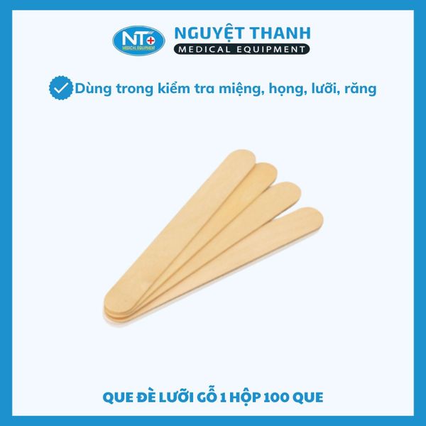 Đè lưỡi gỗ không tiệt trùng BL