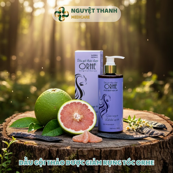 Dầu Gội Thảo Dược ORHE Giảm Rụng Tóc Và Kích Thích Mọc Tóc Chính Hãng