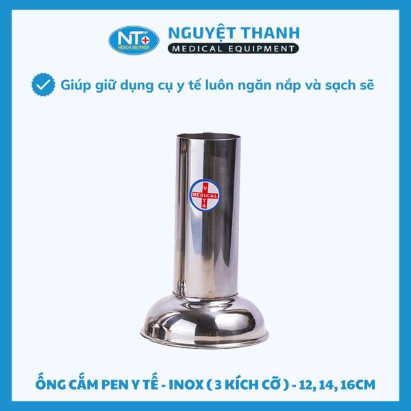 Ống Cắm Pen Y Tế Inox