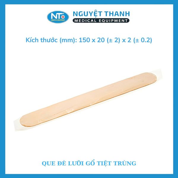 Đè lưỡi gỗ tiệt trùng BL