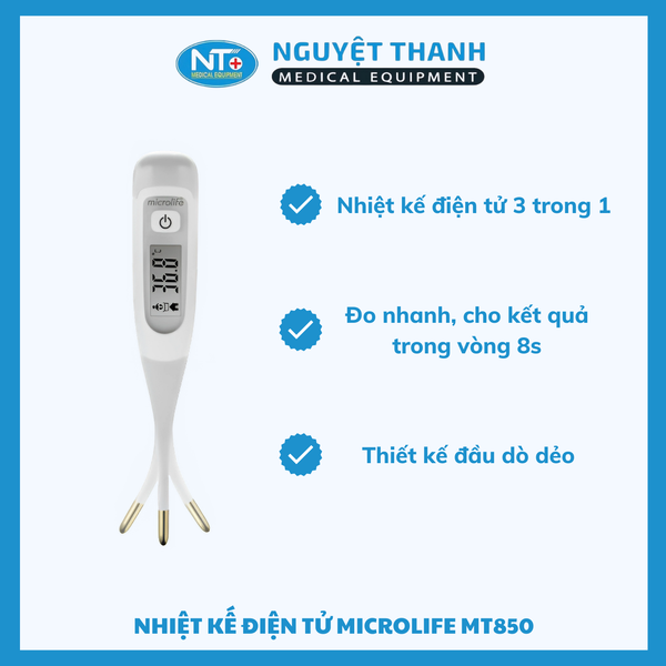 Nhiệt Kế Điện Tử Microlife MT850