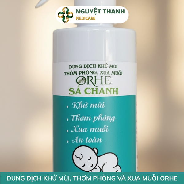 Dung Dịch Khử Mùi Orhe Sả Chanh 500ml - Xua Muỗi Hiệu Quả