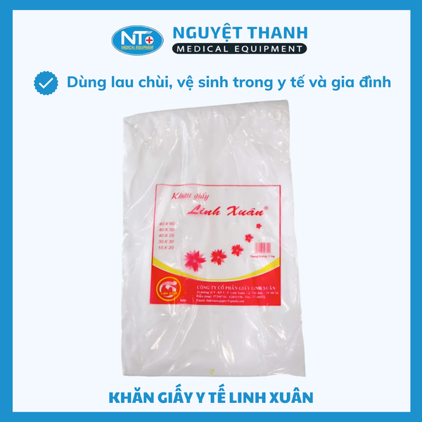 Giấy y tế khổ 40x25