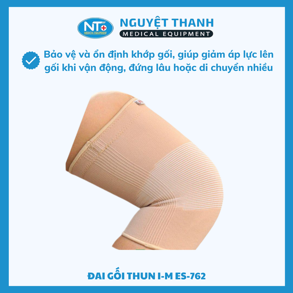 Đai Gối Thun I-M ES-762 Chính Hãng