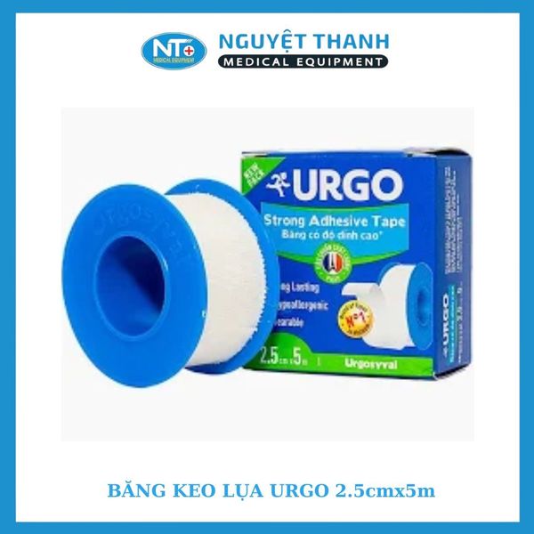 Băng keo Urgo 2.5x5 (12 cuộn/lốc)