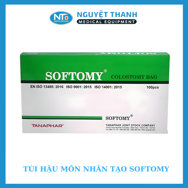 COMBO 20 Túi đựng phân HQ 60 (Túi hậu môn nhân tạo Softomy)