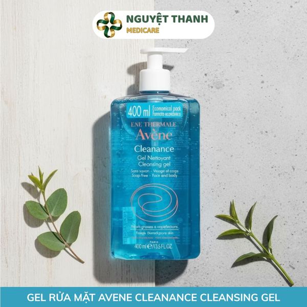 Gel Rửa Mặt Avène Cleanance Cleansing Gel Cho Da Dầu Mụn