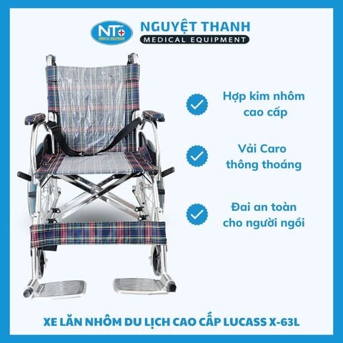 Xe Lăn Du Lịch Lucass X-63L Caro