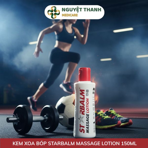 Kem Xoa Bóp Làm Nóng Starbalm 150ml Giảm Đau Mỏi Cơ Khớp