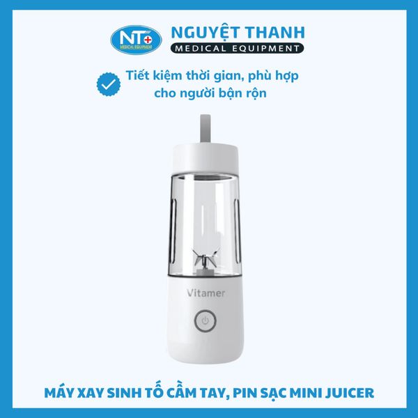 Máy xay sinh tố cầm tay Biohealth Mini Juice