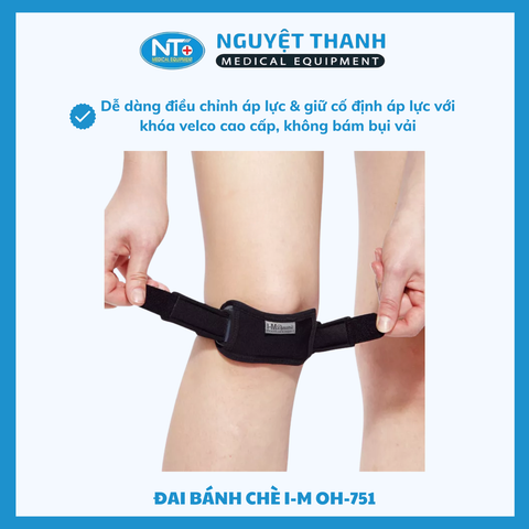 Đai bánh chè I-Ming OH 751
