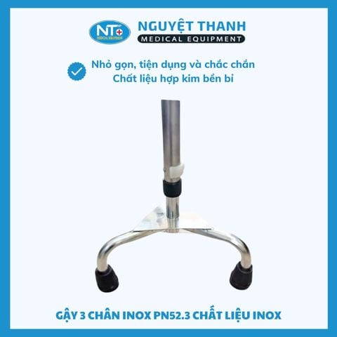 Gậy 3 Chân Inox PN52.3 Phana