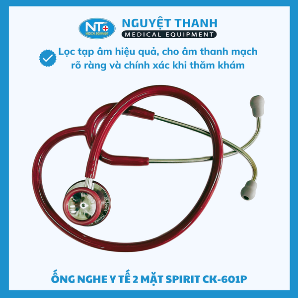 ỐNG NGHE 2 MẶT SPIRIT CK-601P