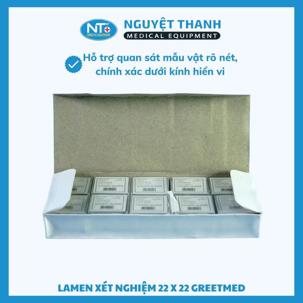 Lammen xét nghiệm 22 x 22 Greetmed