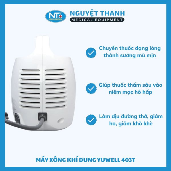 Máy Xông Khí Dung Yuwell 403T