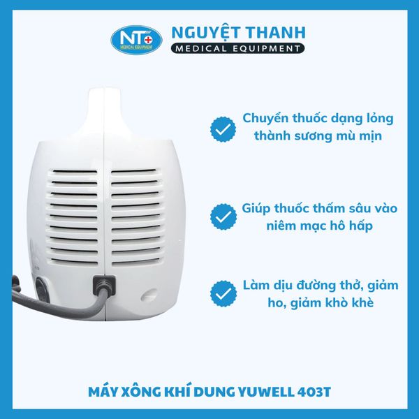 Máy Xông Khí Dung Yuwell 403T