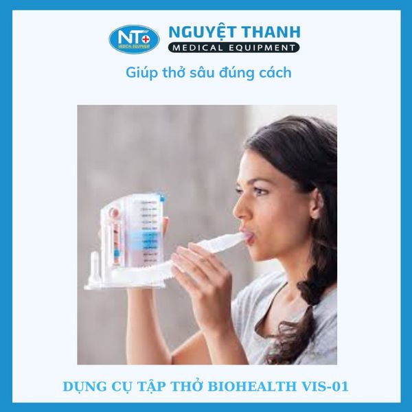 Dụng Cụ Tập Thở Biohealth VIS-01