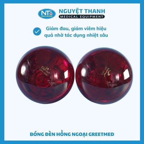 Bóng đèn hồng ngoại Greetmed
