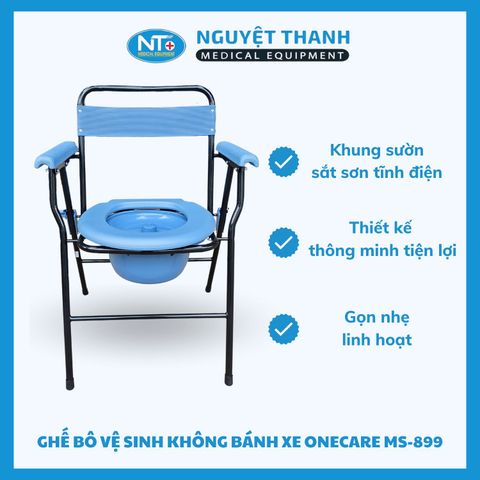 Ghế Bô Vệ Sinh Sắt Sơn One-X MS 899