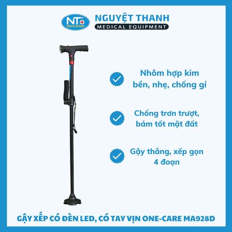 Gậy thẳng có đèn LED, có tay vịn One-X MA928D