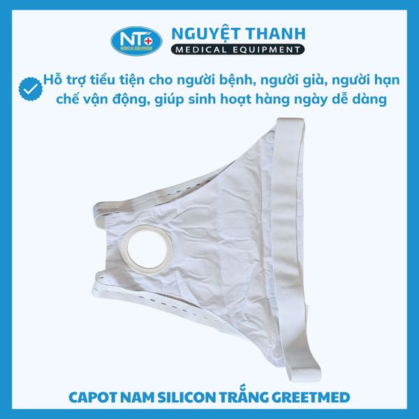 Capot tiểu nam bằng Silicone Greetmed