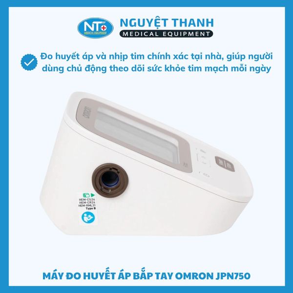 Máy Đo Huyết Áp Điện Tử JPN750 PLUS