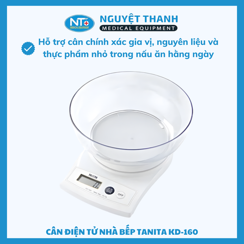 Cân Điện Tử Nhà Bếp Tanita KD-160