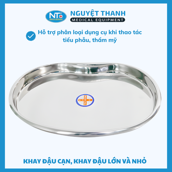 Khay Đậu Sâu Và Cạn Inox Y Tế
