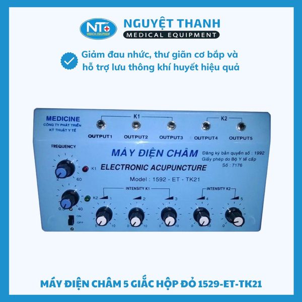 Máy điện châm 5 giắc 1529-ET-TK21