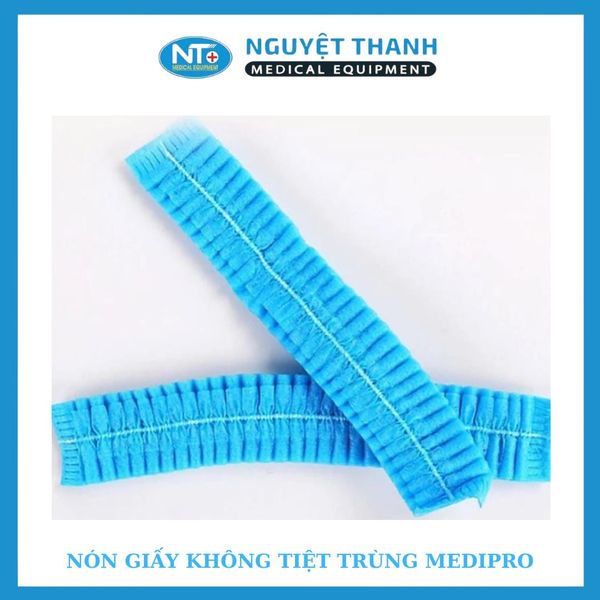 Nón giấy không tiệt trùng Medipro (TTB)(gói 100cái )