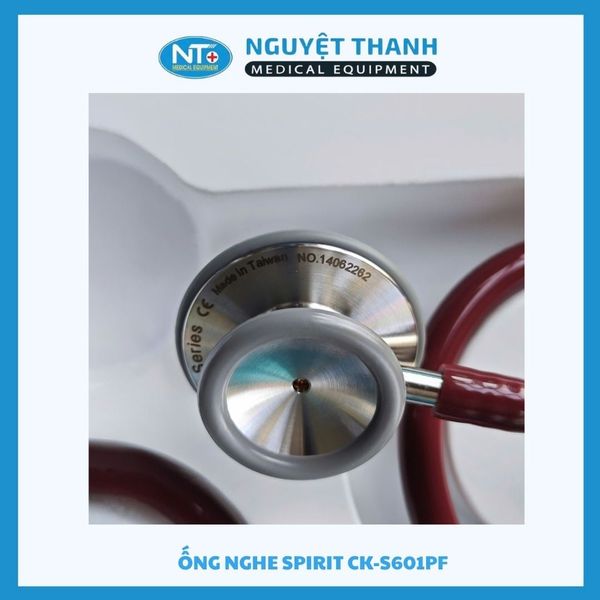 Ống nghe 2 mặt cao cấp Spirit CK-S601PF