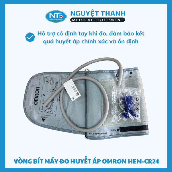 Vòng Bít Máy Đo Huyết Áp Bắp Tay Omron HEM-CR24