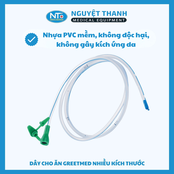 Dây cho ăn có nắp số 14 Greetmed