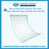 Tấm Lót Giường Abena Abri-Soft Superdry 60x90cm Thấm Hút 1500ml