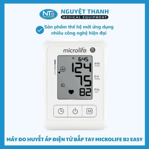 Máy Đo Huyết Áp Bắp Tay Microlife B2 Easy