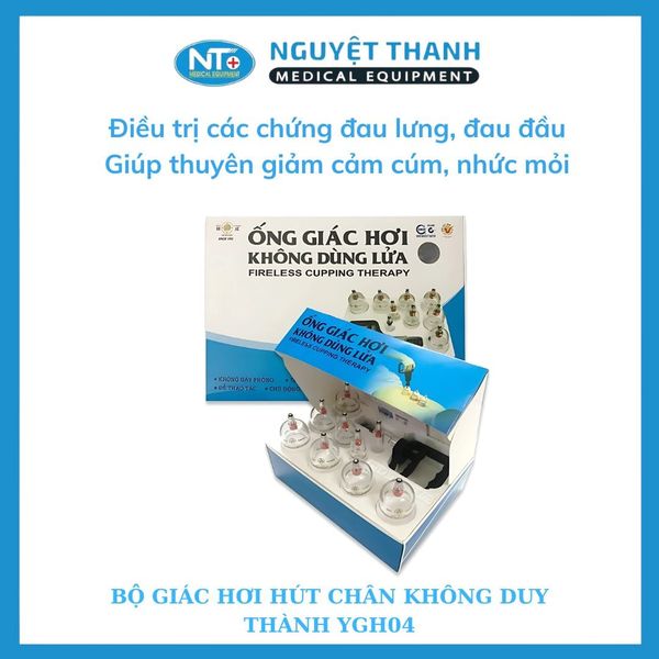 Bộ Giác Hơi Không Dùng Lửa Duy Thành YGH04