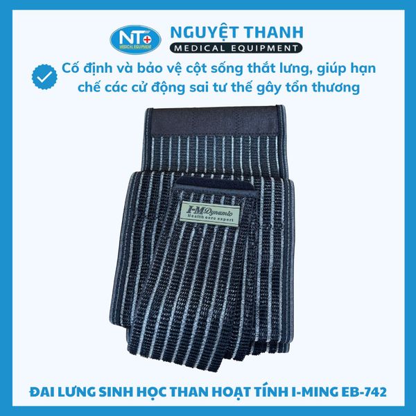 Đai Lưng Than Sinh Học Hoạt Tính I-M EB-742